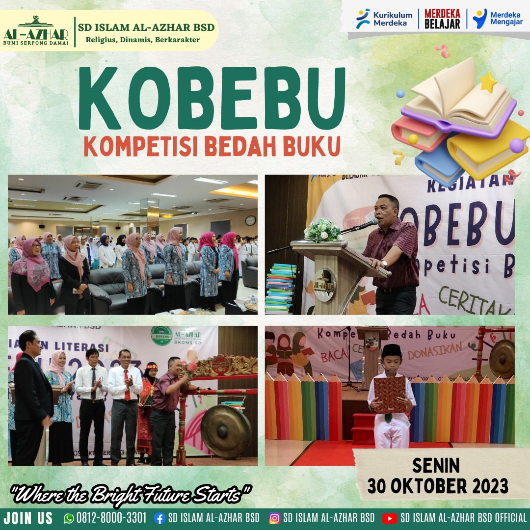 KOBEBU (KOMPETISI BEDAH BUKU 2023 ) SD ISLAM AL-AZHAR BSD