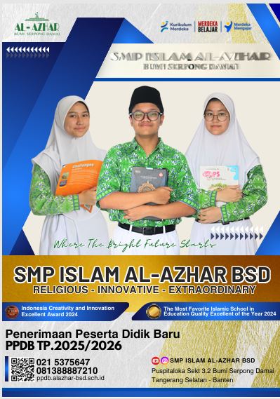 BROSUR PPDB SMP Islam Al-Azhar BSD Tp.2025-2026